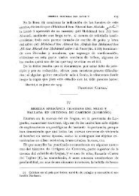 Hebilla epigráfica cristiana del siglo V, hallada en Ortigosa de Cameros (Logroño)