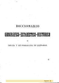 Diccionario geográfico-estadístico-histórico de España y sus posesiones de Ultramar. Tomo 6 [CA SEBASTIA-CÓRDOBA]