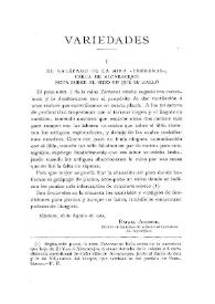 El galápago de la mina 'Terreras', cerca de Alcaracejos. Nota sobre el sitio en que se halló