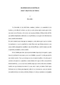 El bosque de los sueños, III. Sueño V: Hija del Sol y Las Tinieblas [fragmento]