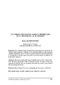 Una tierra encantada: magia y significado en la ficción de J.R.R.Tolkien