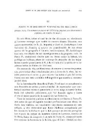 'Porto Pi in der Bucht von Palma de Mallorca' (Praga. 1914. Un volumen en cuarto de XXXI-709 páginas, con ilustraciones y planos, sin nombre de autor)