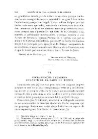 Ceuta visigoda y bizantina durante el reinado de Teudis