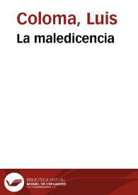 La maledicencia