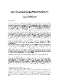 La situación lexicográfica del español hispanoamericano. Consideraciones desde la perspectiva de la Ecolingüística