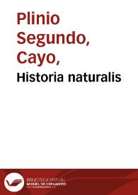 Historia naturalis