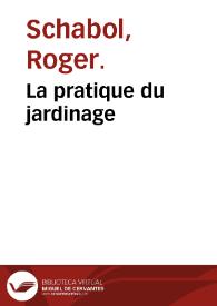 La pratique du jardinage