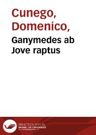 Ganymedes ab Jove raptus