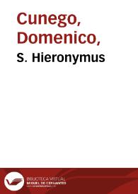 S. Hieronymus