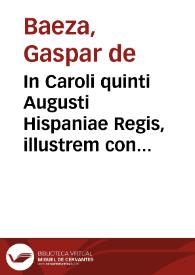 In Caroli quinti Augusti Hispaniae Regis, illustrem constitutionem in Madritensi conuentu editam, quae de non meliorandos filiabus dotis ratione...