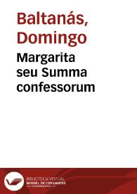 Margarita seu Summa confessorum