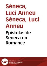 Epistolas de Seneca en Romance