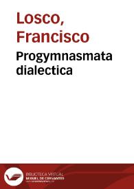 Progymnasmata dialectica