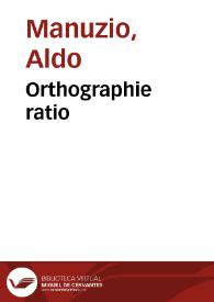 Orthographie ratio