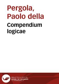 Compendium logicae