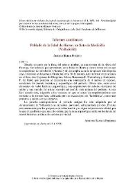 Informes académicos. Poblado de la Edad de Hierro, en Soto de Medinilla (Valladolid)