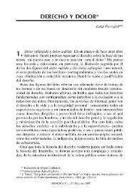 Derecho y dolor