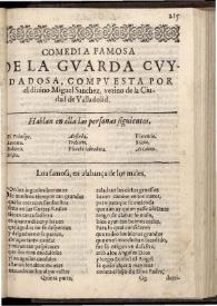 La guarda cuidadosa