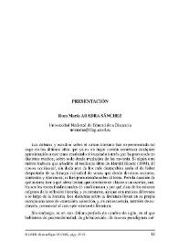 Signa : Revista de la Asociación Española de Semiótica, núm. 18 (2009). Presentación
