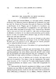 Proceso del Marqués de Siete Iglesias, D. Rodrigo Calderón