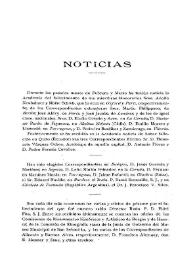 Noticias. Boletín de la Real Academia de la Historia, tomo 72 (abril 1918). Cuaderno IV