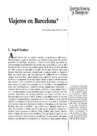 Viajeros en Barcelona (I)