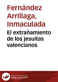 El extrañamiento de los jesuitas valencianos
