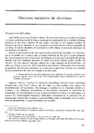 Discurso narrativo de 'Luwina'