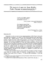 De nuevo el arte de Juan Rulfo: 'Pedro Páramo' reestructura(n)do