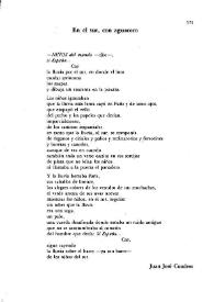 En el sur, con aguacero