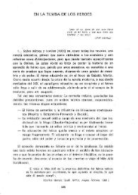 En la tumba de los héroes