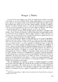 Borges y Dante