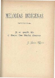 Melodías indígenas