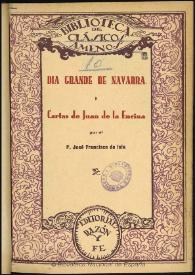 Día grande de Navarra y Cartas de Juan de la Encina