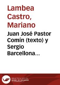 Juan José Pastor Comín (texto) y Sergio Barcellona (dirección musical del conjunto vocal-instrumental Ensemble Durendal), 