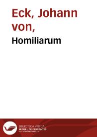 Homiliarum