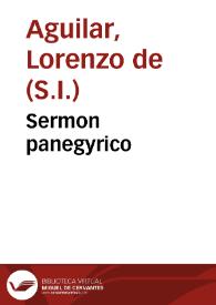 Sermon panegyrico