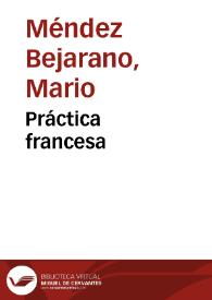 Práctica francesa