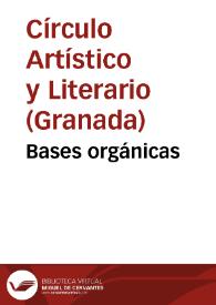 Bases orgánicas