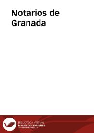Notarios de Granada