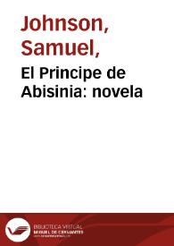El Principe de Abisinia : novela