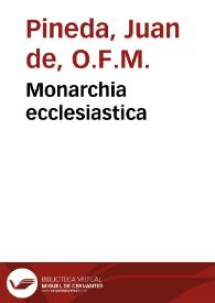 Monarchia ecclesiastica