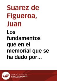 Los fundamentos que en el memorial que se ha dado por la Regalía, y compradores de las tierras de la ciudad de Xerez de la Frontera, se reducen a...