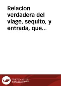 Relacion verdadera del viage, sequito, y entrada, que hizo en Londres el ... Principe de Ligni, de Amblice ... Embaxador extraordinario, al...