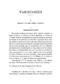 Retrato de D. Pedro Valdivia