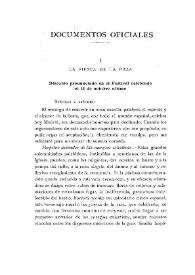 La Fiesta de la Raza [II]: Discurso pronunciado en el Festival celebrado el 12 de octubre último