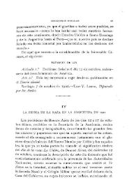 La Fiesta de la Raza en la Argentina en 1921