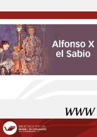 Alfonso X el Sabio
