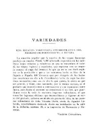 Una estampa valenciana conmemorativa del regreso de Fernando VII a España