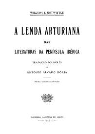 A lenda arturiana nas literaturas da Península Ibérica